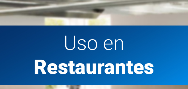 Uso en restaurantes